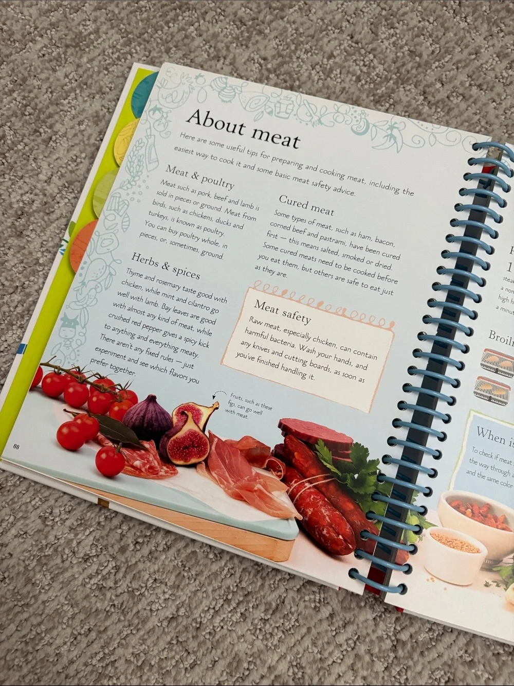 Usborne Start to Cook - Illustrated Kids Cookbook